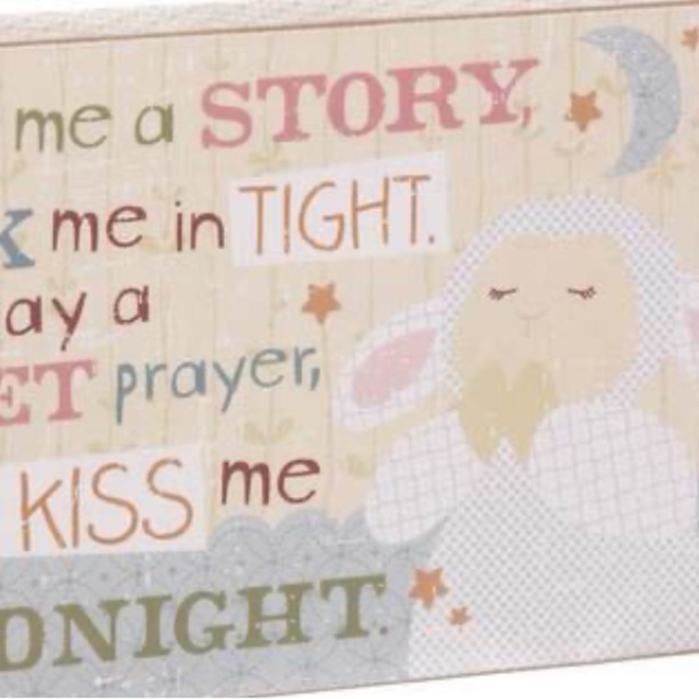 Praying Lamb Box Sign - Picture 11 of 11